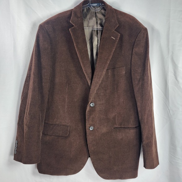 Dockers San Francisco Other - DOCKERS Mens Brown Corduroy Blazer Jacket 44S Neutral‎ Sport Coat 100% Cotton